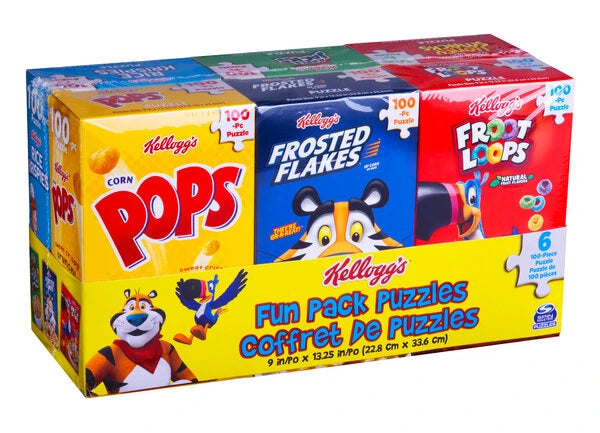 Mini Cereal Boxes Puzzles