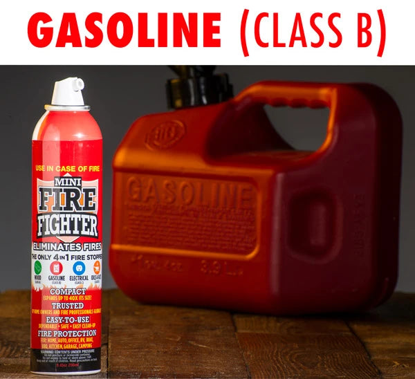 Fights four classes of fire