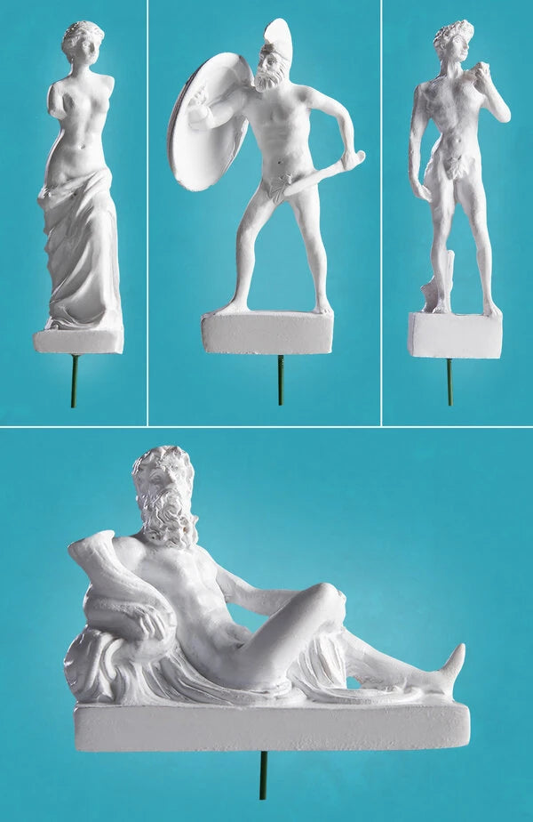 Mini Plant Pot Statues