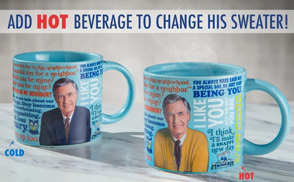 Mr. Rogers Heat Change Mug