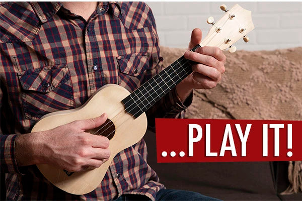 Strum some sweet songs with the ukulele you built yourself!