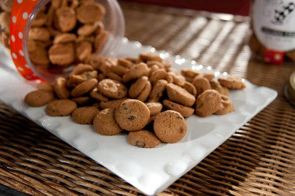 Nam's Bits are the world's most addictive bite-sized chocolate chip cookie.
