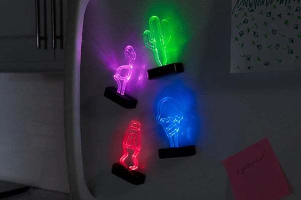 Use the magnetic base to jazz up any space!