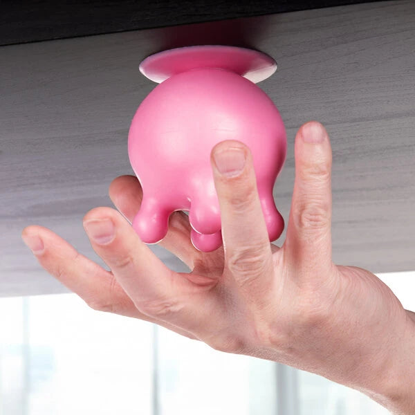 Turns any flat surface into an udderly hilarious stress toy!