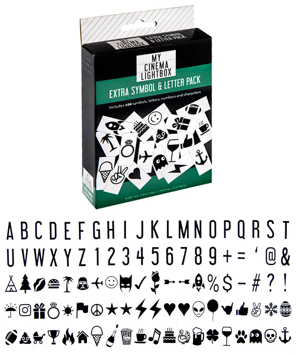 Extra Letter and Symbol Pack