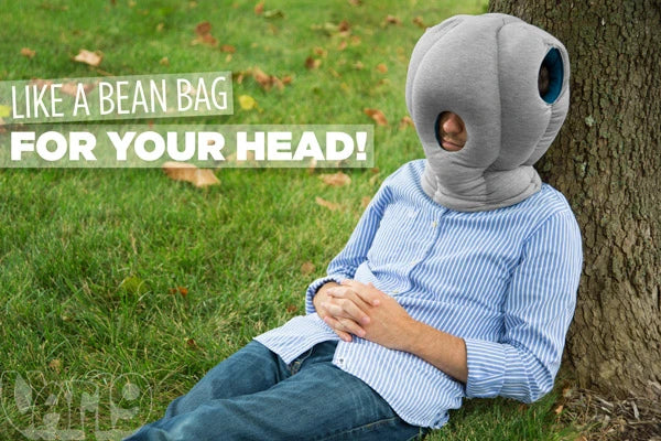 Turn any location into a napping spot with the Ostrich Pillow.