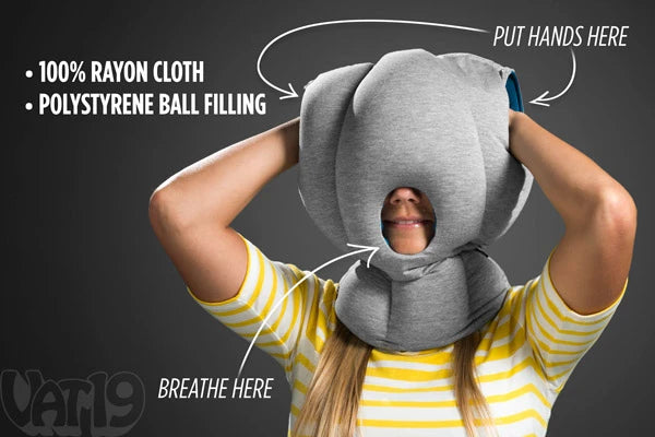 High-quality materials are coupled with an enlightened design to create the ultimate napping pillow.
