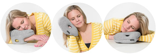 The versatile Ostrich Pillow Mini helps you rest in your favorite position.
