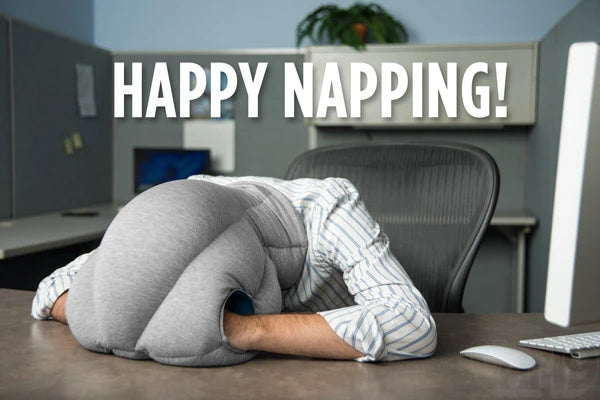 The Ostrich Pillow is designed for power napping anywhere.