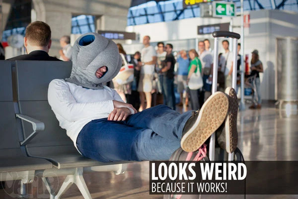 You won't worry about their curious looks because you'll be power napping!