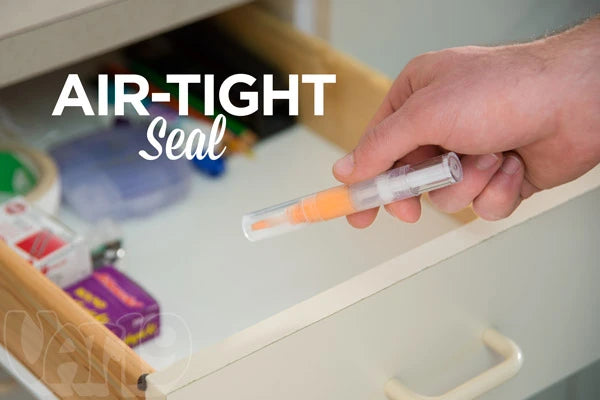 The design of the Paint Retouching Pens promises years of use via its air-tight seal.