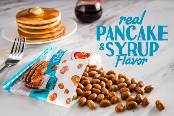 Real pancake & syrup flavor!