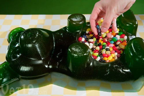 Fill your candy centerpiece with your food or candy of choice. Deliciousness squared!