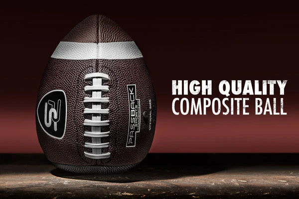 PassBack is made from high-quality composite. It can withstand a lifetime of being thrown against concrete walls.