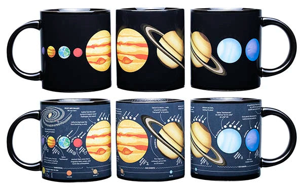 The wonders of the solar system are revealed to you.