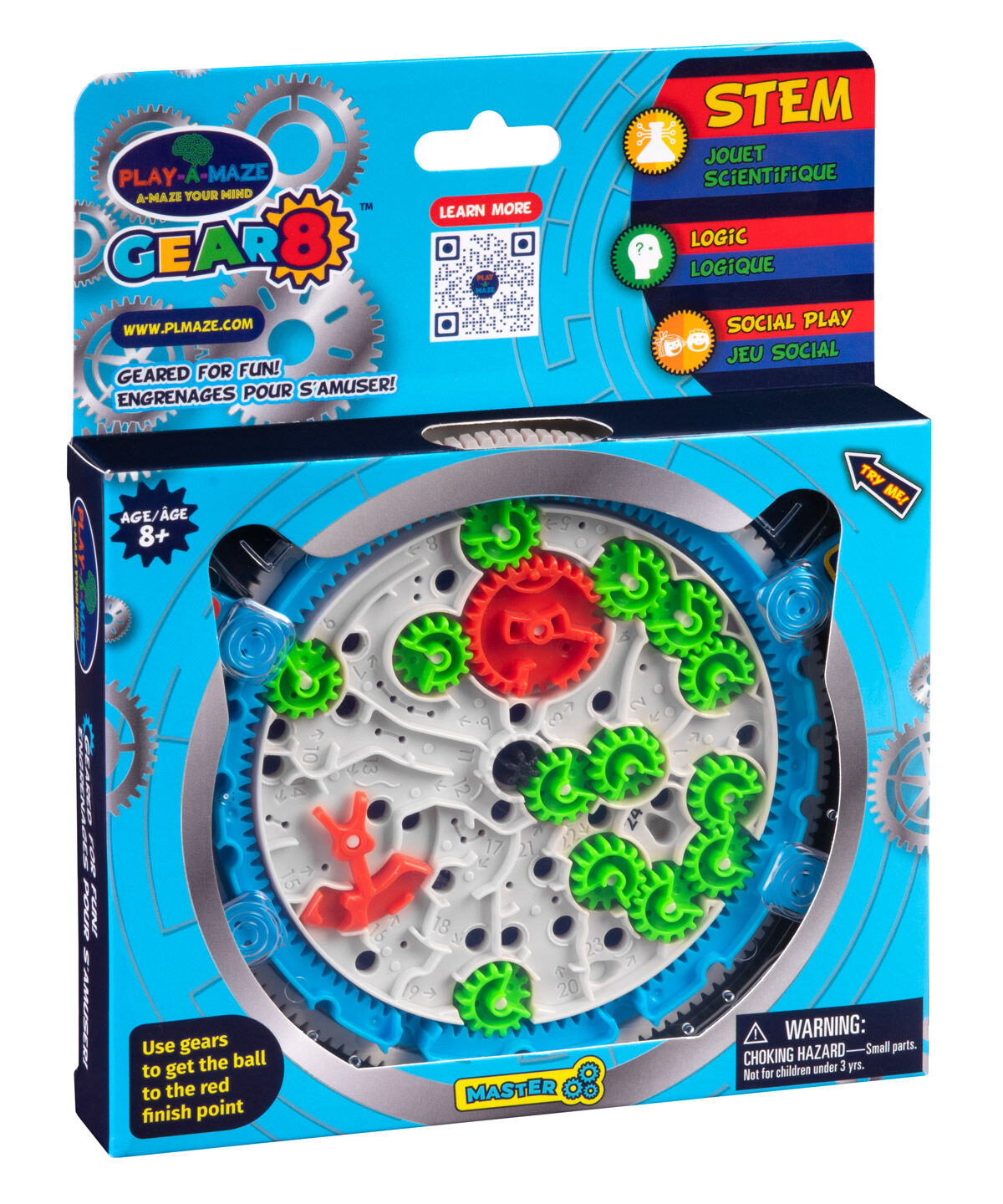 Play-A-Maze Gear8 Puzzle-Master beauty shot