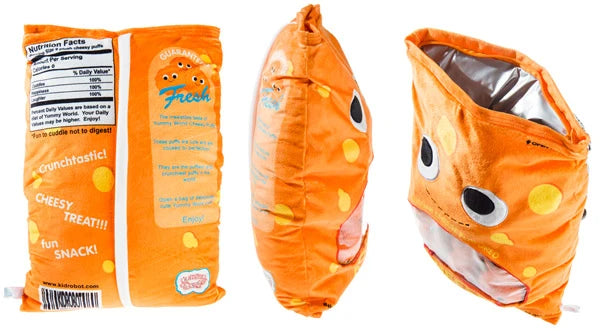 Giant plush junk food!