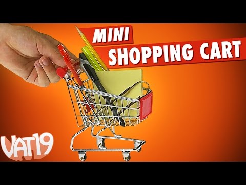 Video for Mini Shopping Cart Office Caddy