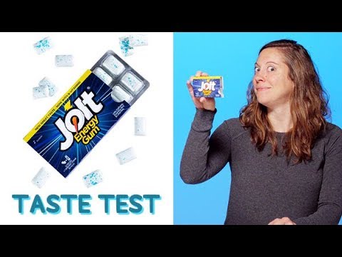 Jolt Energy Gum Taste Test