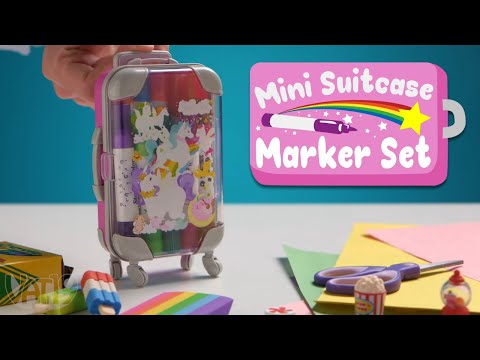 Video for Mini Suitcase Marker Set