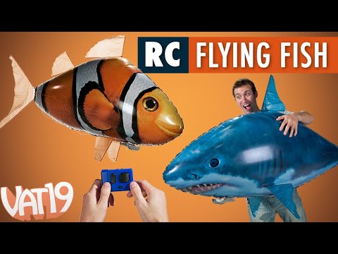Video for Air Swimmers Remote Control Flying Fish