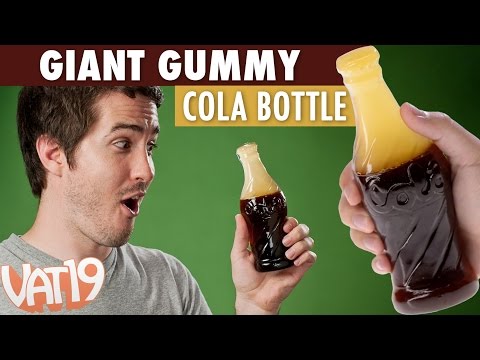 Video for Giant Gummy Cola Bottle