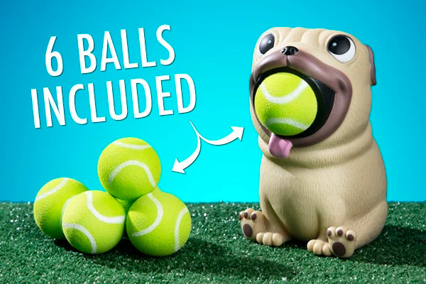 Includes popper and six foam balls.