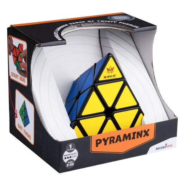 Packaging of the Pyraminx Puzzle.