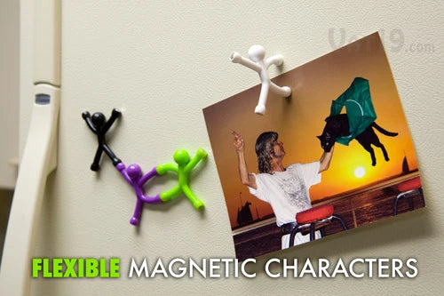 Q-Man Mini Flexible Magnets