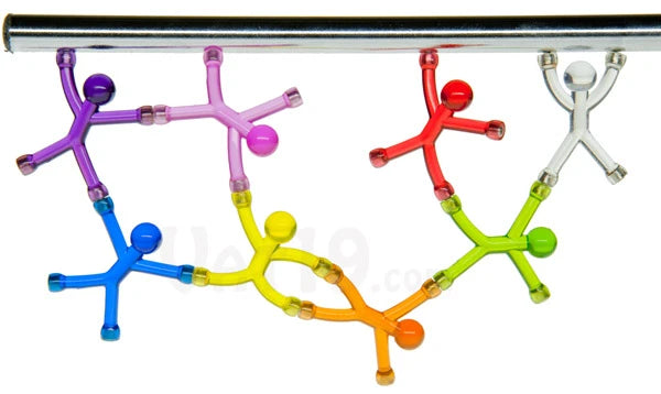 Q-Man is available in a wide variety of colors.