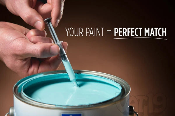 Using the included syringe, load your Paint Pens with your paints for a perfect match.