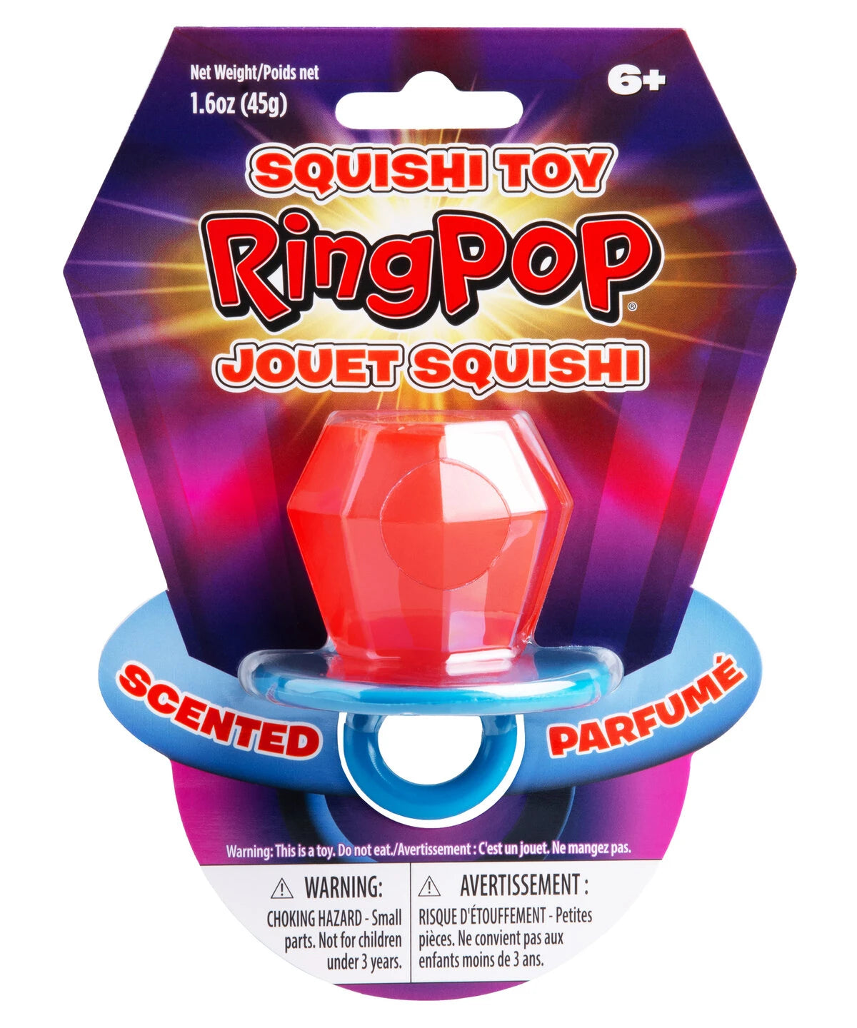 The Ring Pop Squishy is a sweet mashup of your favorite gem-shaped lollipop and a satisfying stress toy.
