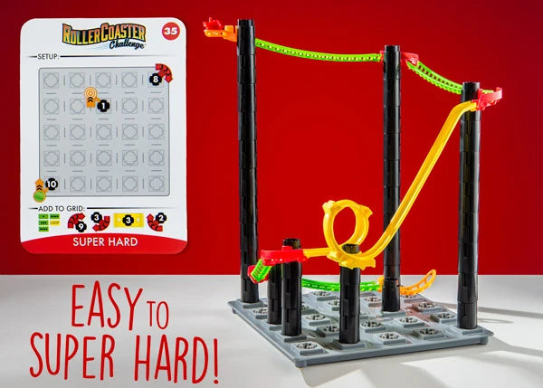 40 coaster challenges from easy to super hard!