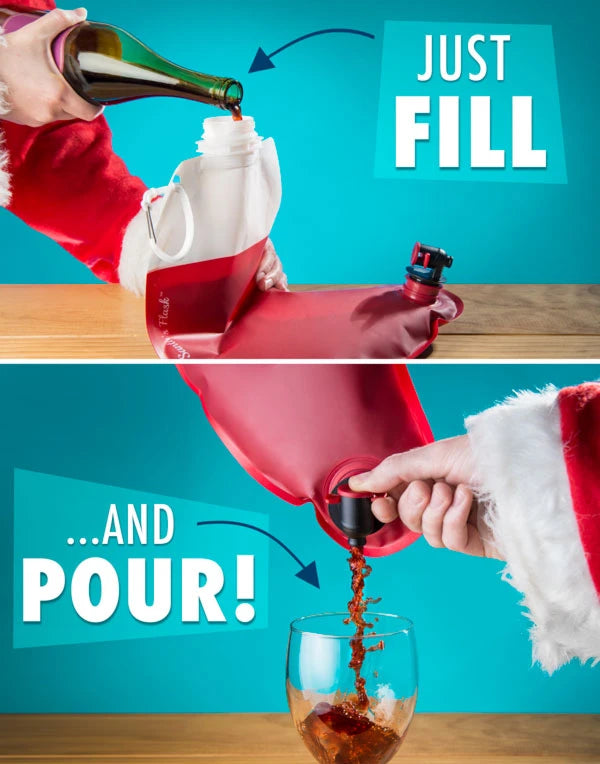 A little nip for old St. Nick.