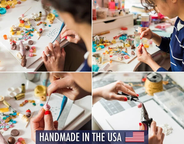 All of our Scented Necklaces are hand crafted in the USA.