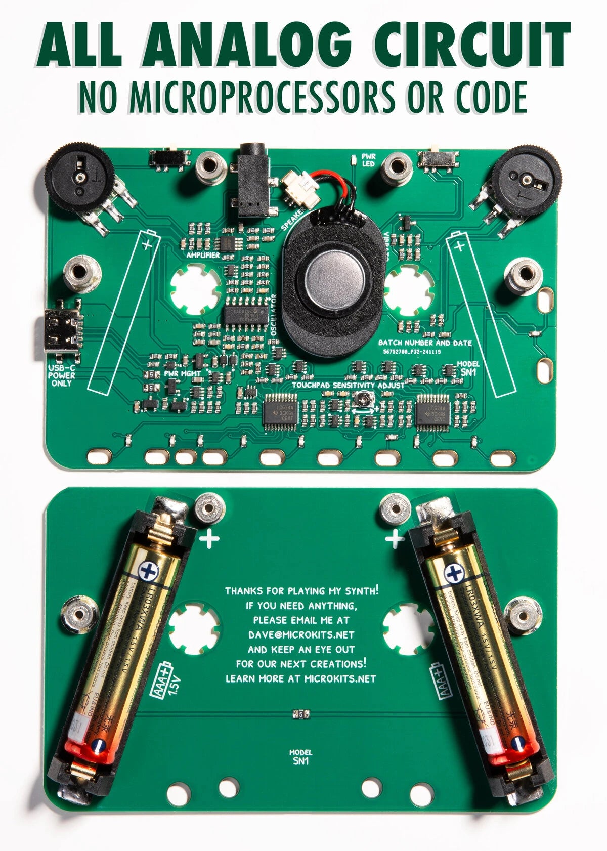 Fully analog means it's faster to use, harder to break, and often more fun and hands-on.