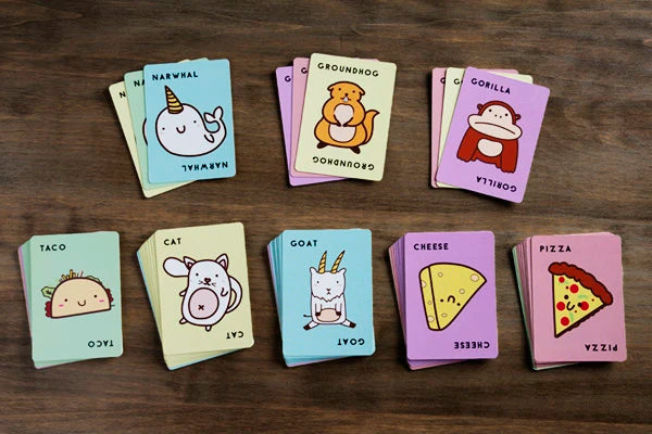 TCGCP includes 64 playing cards and two instruction cards.