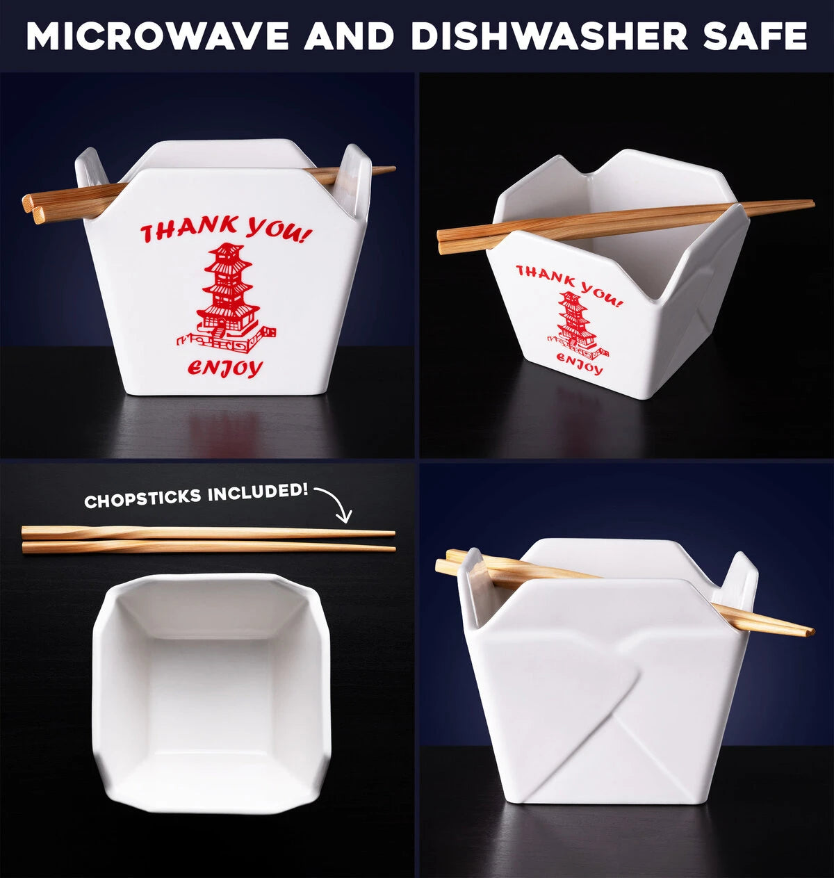 Throw it in the dishwasher for easy cleaning, and heat it in the microwave for the best way to enjoy those delicious leftovers.