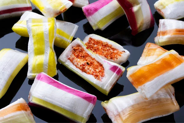 Sweet on the outside, salty and spicy on the inside!