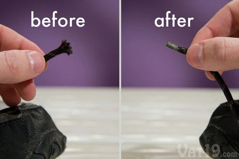 Put a small bit of Tear Mender on the frayed end of your shoelaces and roll between your fingers.