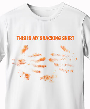 "This Is My Snacking Shirt" T-Shirt beauty shot