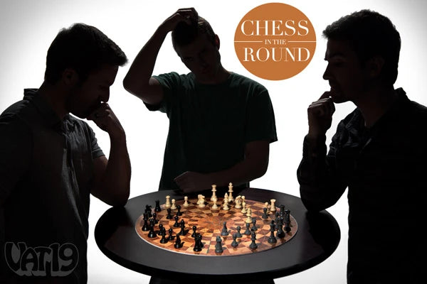 The addition of a third person adds an exciting new layer of intrigue to traditional chess.