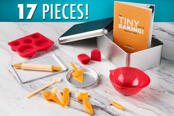 It's a whole kitchen in a tin (minus the oven)!
