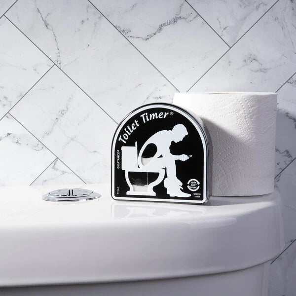 Rotate the timer 360 degrees to start the commode countdown.