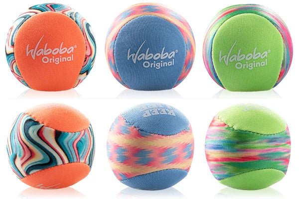 Waboba Balls are available in a variety of colors as pictured above.