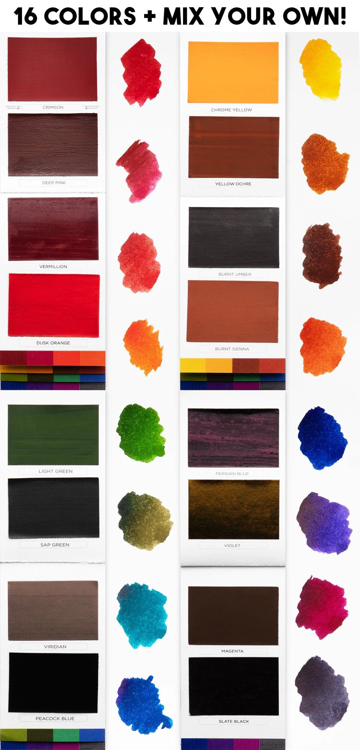 Featuring 16 ultra-vibrant colors and a genius design, it's the ultimate paint set for urban artists and stay-at-home hobbyists alike!