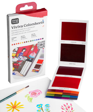 Watercolor Colorsheets beauty shot