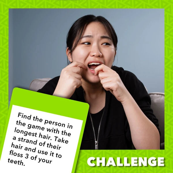 Challenges are solo affairs. If you're unwilling to attempt this awkwardness, you'll suffer a penalty!