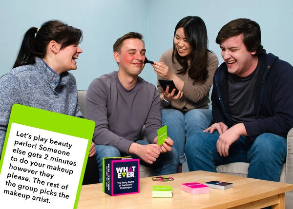 Whatever is the party game with uniquely embarrassing cards.