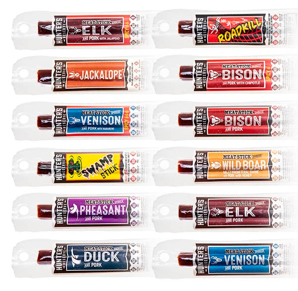 12 bold flavors per box!